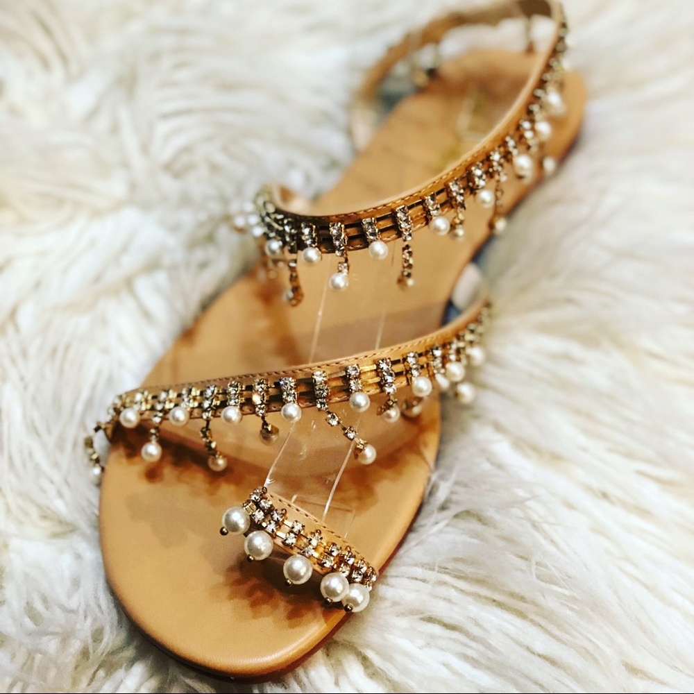 Diamond & Pearl Sandals